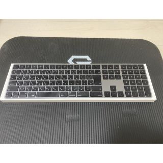 アップル(Apple)のapple magic keyboard2 グレー 使用二日(PCパーツ)