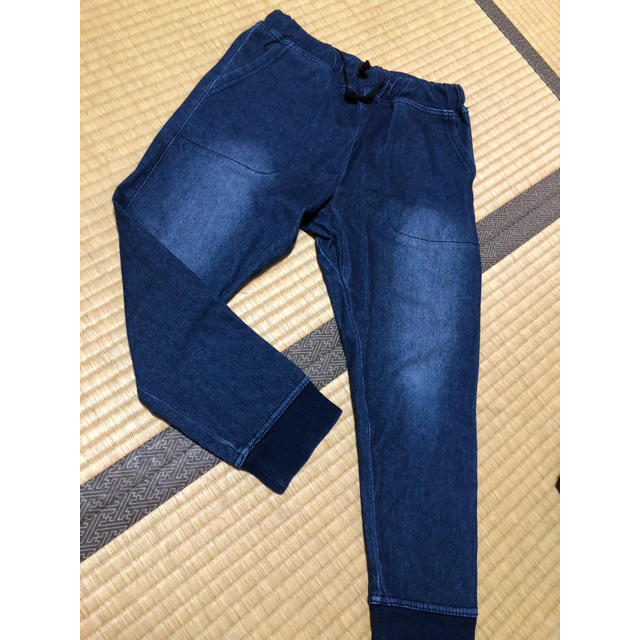 GLOBAL WORK(グローバルワーク)のグローバルワーク デニムサルエルパンツ 130 140 XXL キッズ/ベビー/マタニティのキッズ服男の子用(90cm~)(パンツ/スパッツ)の商品写真