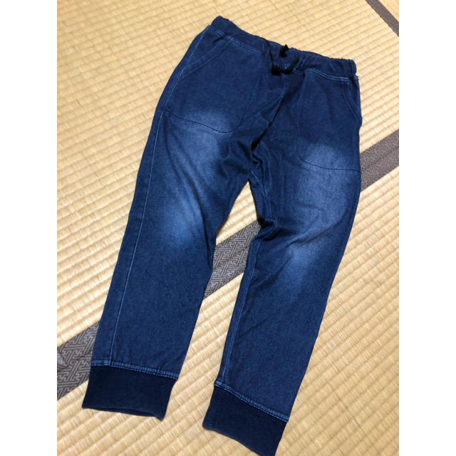 GLOBAL WORK(グローバルワーク)のグローバルワーク デニムサルエルパンツ 130 140 XXL キッズ/ベビー/マタニティのキッズ服男の子用(90cm~)(パンツ/スパッツ)の商品写真