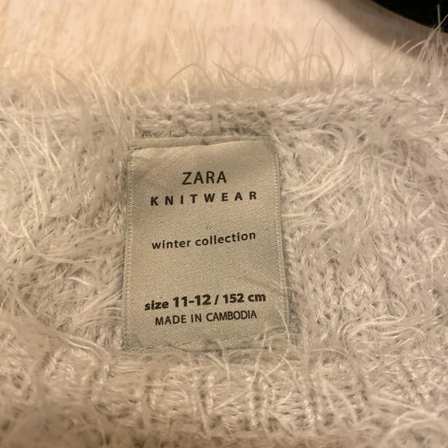 ZARA KIDS(ザラキッズ)のZARA GIRLS セーター キッズ/ベビー/マタニティのキッズ服女の子用(90cm~)(ニット)の商品写真