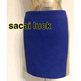 サカイラック(sacai luck)の1/4 サカイラック sacai luck スカート サイズ1 S レディース(ミニスカート)