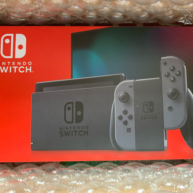 ニンテンドースイッチ 新型 新品未開封品 グレー Nintendo switch