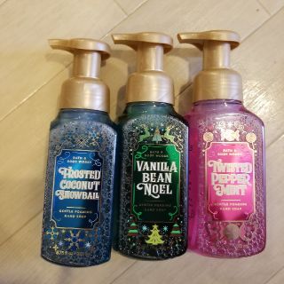 バスアンドボディーワークス(Bath & Body Works)のbath&bodyworks ハンドソープ3本セット(ボディソープ/石鹸)