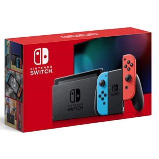 ニンテンドースイッチ(Nintendo Switch)のNintendo Switch JOY-CON(L) ネオンブルー/(R) ネオ(家庭用ゲーム機本体)