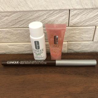 クリニーク(CLINIQUE)のクリニーク アイライナー&ミニスキンケアセット(アイライナー)