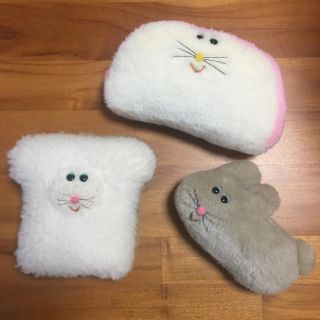 むにゅ プクプク ぬいぐるみ 3つセットの通販 by chibiomiso's shop