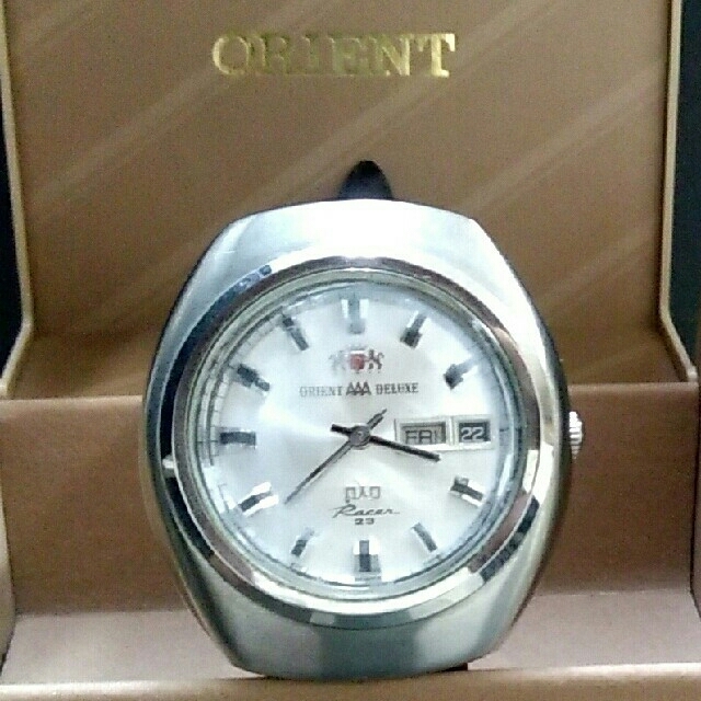 ORIENT(オリエント)の希少❗ ORIENT AAA DELUXE 23石 DXO RACER 自動巻 メンズの時計(腕時計(アナログ))の商品写真