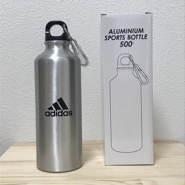 adidas(アディダス)の超軽量！！adidas アディダス アルミ スポーツボトル スポーツ/アウトドアのスポーツ/アウトドア その他(その他)の商品写真