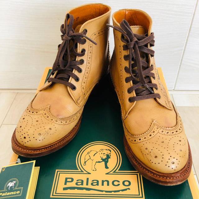 Palanco(パランコ)のnaokei33さま専用　Palanco レースアップショートブーツ レディースの靴/シューズ(ブーツ)の商品写真