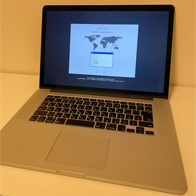 SSD512GBキーボードMacBook Pro 15インチ Mid 2015