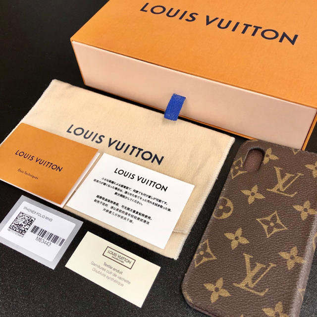 LOUIS VUITTON - iPhoneX ルイヴィトン モノグラム 手帳型スマホケースの通販