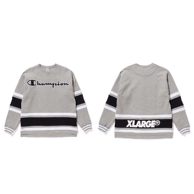 XLARGE×CHAMPION SWEAT チャンピオン　トレーナー