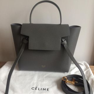 セリーヌ(celine)のCELINE ベルトバッグナノ 美品(ハンドバッグ)