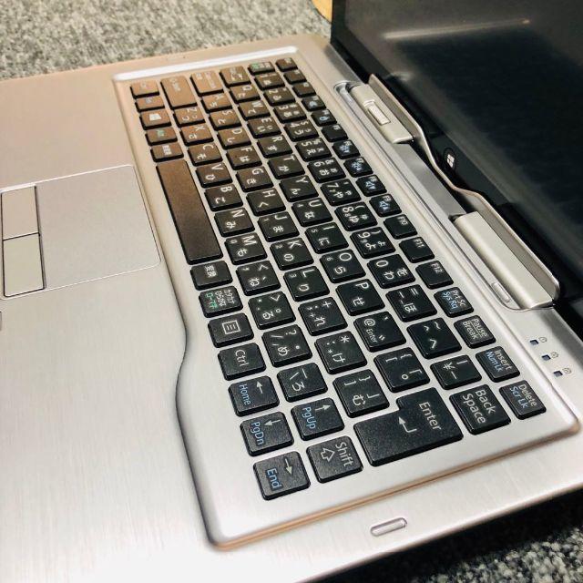 富士通(フジツウ)の富士通 STYLISTIC Q702/G◆Win10◆office スマホ/家電/カメラのPC/タブレット(ノートPC)の商品写真