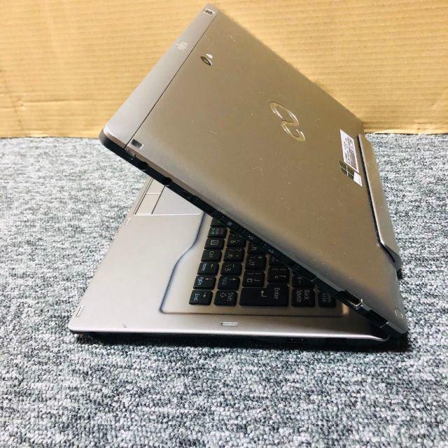 富士通(フジツウ)の富士通 STYLISTIC Q702/G◆Win10◆office スマホ/家電/カメラのPC/タブレット(ノートPC)の商品写真