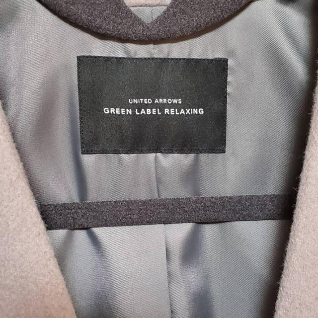 UNITED ARROWS green label relaxing(ユナイテッドアローズグリーンレーベルリラクシング)のグリーンレーベルリラクシング　ノーラペルコート レディースのジャケット/アウター(ノーカラージャケット)の商品写真