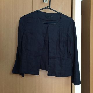 ユナイテッドアローズグリーンレーベルリラクシング(UNITED ARROWS green label relaxing)のジャケット(ノーカラージャケット)