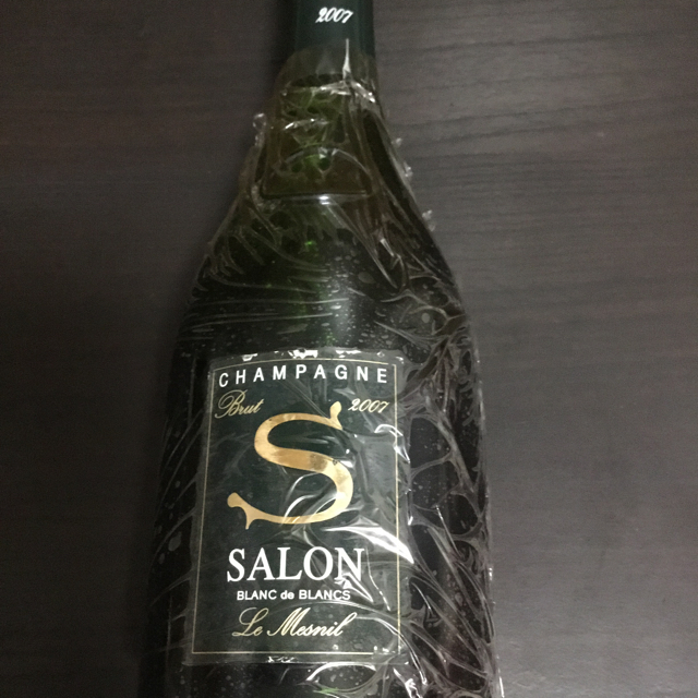 本物保証! SALON シャンパーニュ サロン 箱無し 2007 - シャンパン/スパークリングワイン