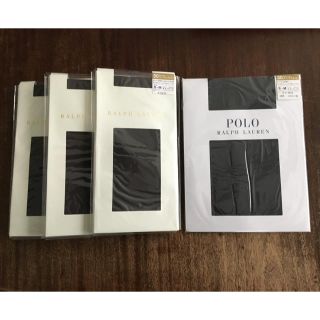 ポロラルフローレン(POLO RALPH LAUREN)の新品未開封 ポロラルフローレンタイツ、ストッキング（サポート）S-M4足セット(タイツ/ストッキング)