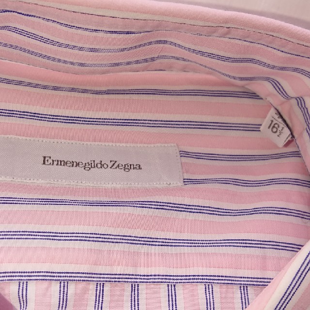 Ermenegildo Zegna(エルメネジルドゼニア)のエルメネジルドゼニア ボタンダウン半袖シャツ メンズのトップス(シャツ)の商品写真