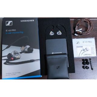 ゼンハイザー(SENNHEISER)の専用商品　　IE 40 PRO  SENNHEISER ゼンハイザー(ヘッドフォン/イヤフォン)