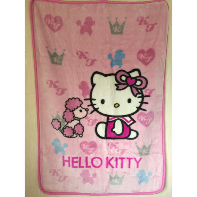 ハローキティ(ハローキティ)のHELLO KITTY 毛布 インテリア/住まい/日用品の寝具(毛布)の商品写真