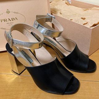 プラダ(PRADA)のPRADA サンダル プラダ セリーヌ miumiu バレンシアガ 24(ミュール)