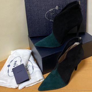 プラダ(PRADA)のPRADA ブーツ ブーティ プラダ ロッシ ルブタン サンローラン セリーヌ(ブーティ)