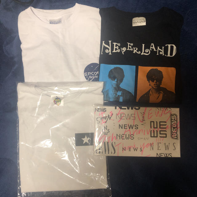 NEWS グッズ Tシャツタレントグッズ