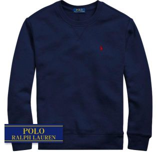 ラルフローレン(Ralph Lauren)の☆新品☆170 ラルフローレン 裏起毛スウェットトレーナー ネイビー 7453(ニット)