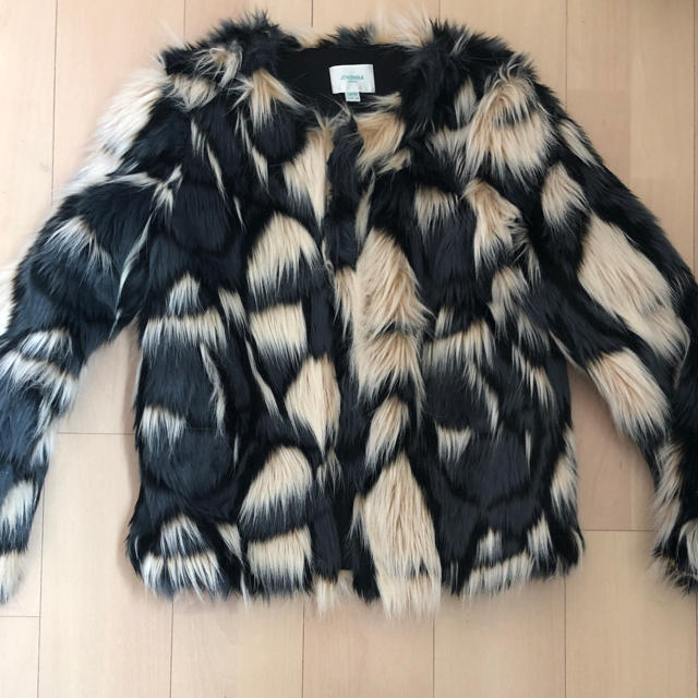 <年末年始SALE> インポートブランド Mix fur ジャケット