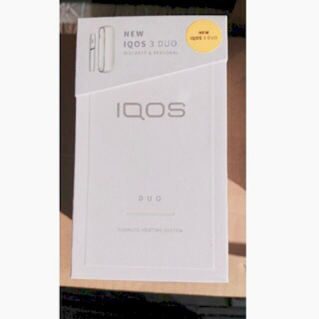 IQOS(アイコス)のIQOS3 DUO アイコス3 デュオ ウォームホワイト  新品未使用 未登録 スマホ/家電/カメラの生活家電(その他)の商品写真