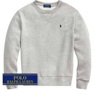 ラルフローレン(Ralph Lauren)の☆新品☆150 ラルフローレン 裏起毛スウェットトレーナー グレー 7919(ニット)