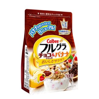 カルビー(カルビー)のカルビー　　フルグラ　チョコクランチ＆バナナ　700g(米/穀物)