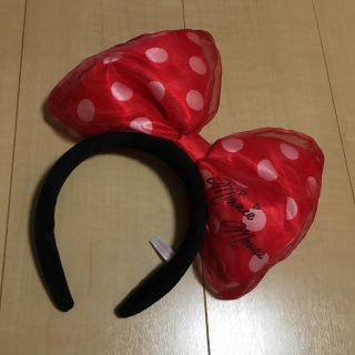 ディズニー(Disney)のミニーちゃん リボン カチューシャ❤︎(カチューシャ)