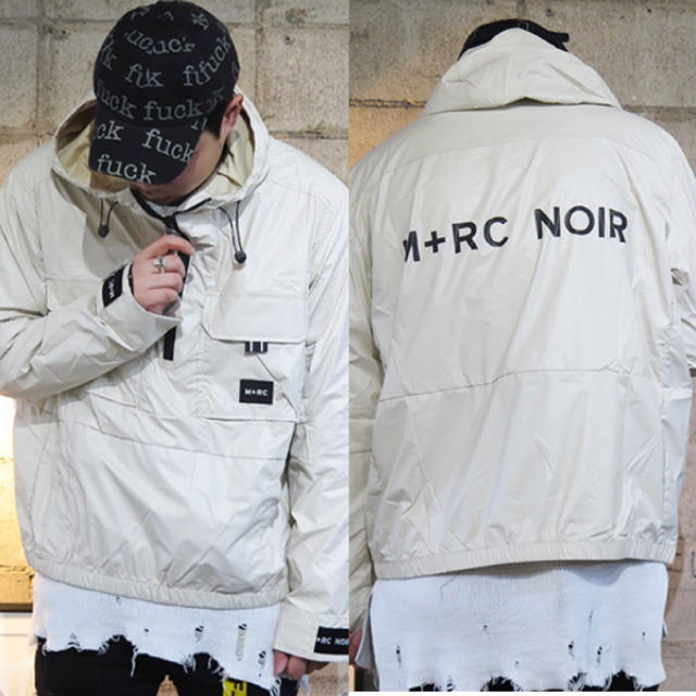 新品、 M+RC Noir JACKET/OFF WHITE マルシェノア