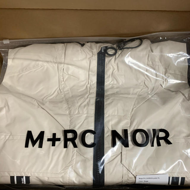 新品、 M+RC Noir JACKET/OFF WHITE マルシェノア