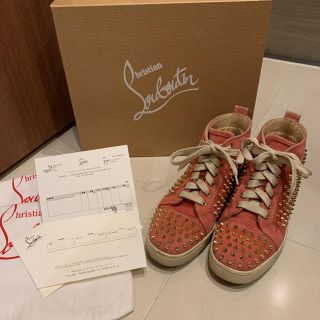 クリスチャンルブタン(Christian Louboutin)の専用！クリスチャンルブタン     ❤︎スパイクスニーカー❤︎(スニーカー)