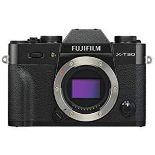 フジフイルム(富士フイルム)の新品 FUJIFILM X-T30 ボディ ブラック(ミラーレス一眼)