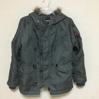 アルファインダストリーズ(ALPHA INDUSTRIES)の【140】ALPHA社　N-3B キッズサイズ(ジャケット/上着)