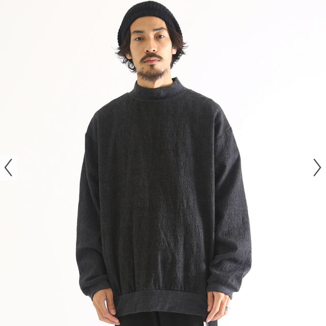 marka MOCK NECK - co/w twill -