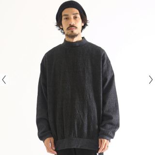 marka  マーカ：CUT/OFF CREW NECK ブラック