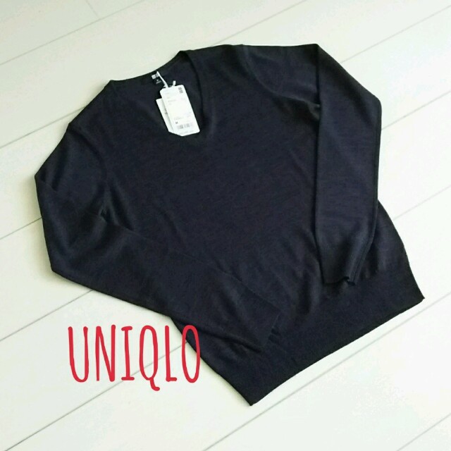 UNIQLO(ユニクロ)のエクストラファインメリノ♥UNIQLO レディースのトップス(ニット/セーター)の商品写真