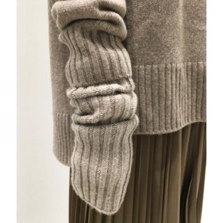 アパルトモンドゥーズィエムクラス(L'Appartement DEUXIEME CLASSE)の新品◆L'appartement KNIT GLOVE アームウォーマー(手袋)