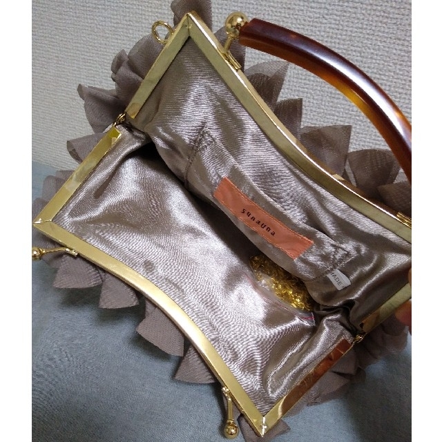 SunaUna(スーナウーナ)の美品★sunauna スーナウーナ パーティーバッグ レディースのバッグ(クラッチバッグ)の商品写真