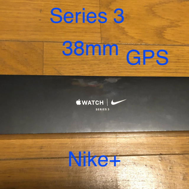 apple watch Nike+ series 3  38mm GPS.ver