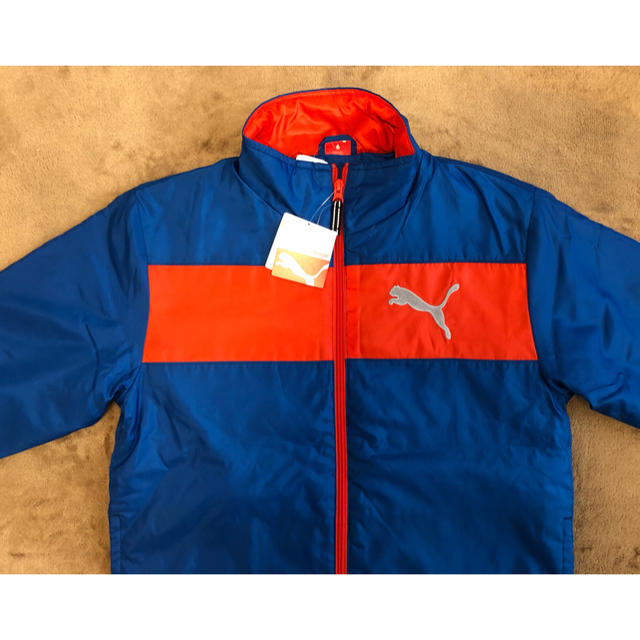 PUMA(プーマ)のプーマ⭐️新品　中綿入りジャンパー　150cm  キッズ/ベビー/マタニティのキッズ服男の子用(90cm~)(ジャケット/上着)の商品写真