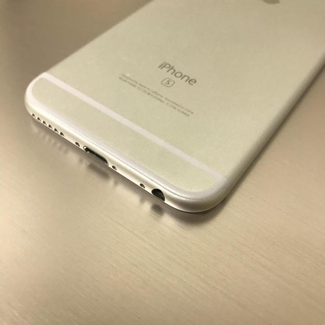 iPhone6s 美品 の通販 by ピカピー｜ラクマ simフリー シルバー 64GB 最安値即納