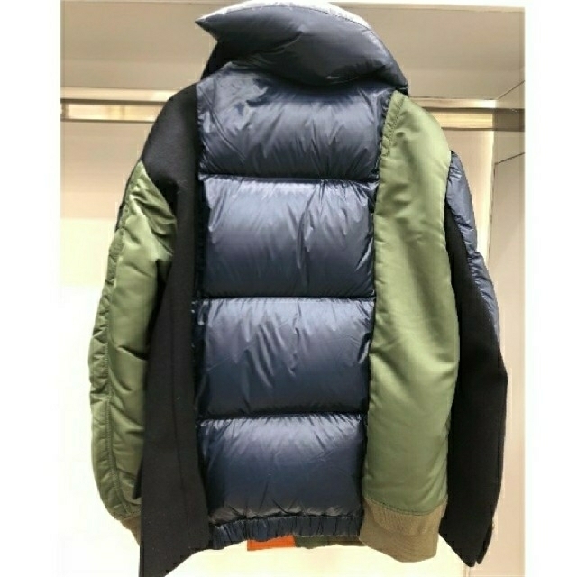 sacai - Sacai 19AW はぎ ダウンジャケット Lの通販 by Bella's shop｜サカイならラクマ