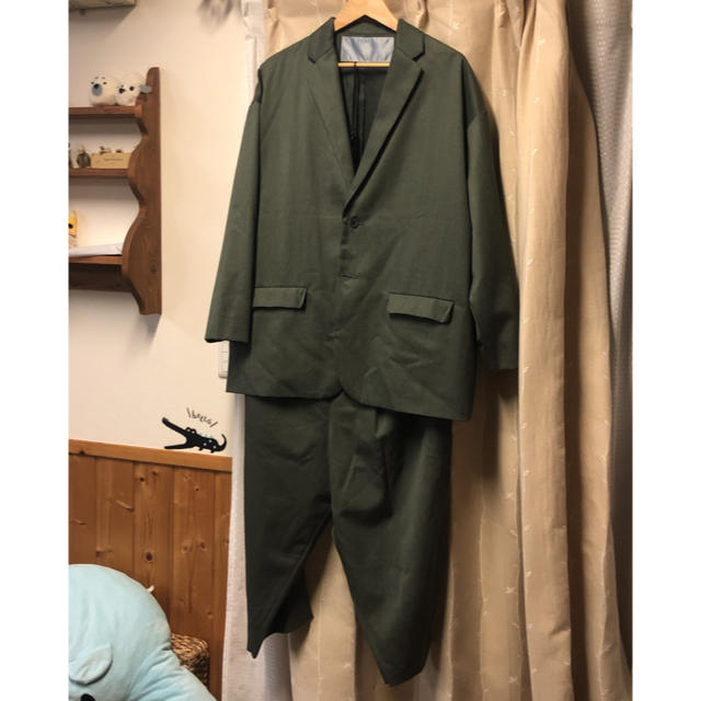 Dulcamara - ドゥルカマラ グリーン よそいき セットアップ 17ssの通販